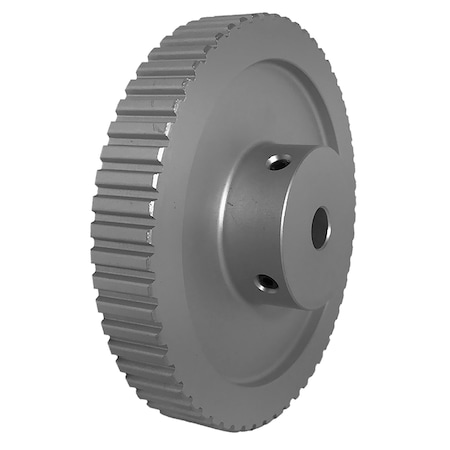 60XL037-6WA5, Timing Pulley, Aluminum, Clear Anodized,